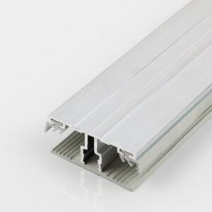 Deckprofil Mitte komplett Aluminium für 16 mm Plattenstärke