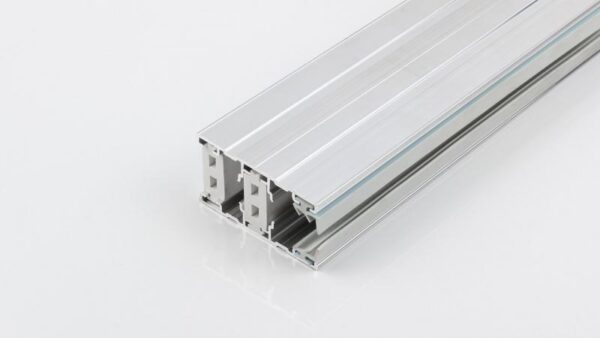 Thermoprofil Rand komplett Aluminium für 16 mm Plattenstärke