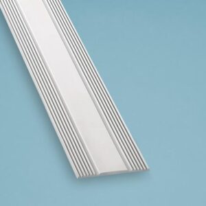 Auflagegummi für das Deckprofil hellgrau, Rolle 60 mm, selbstklebend