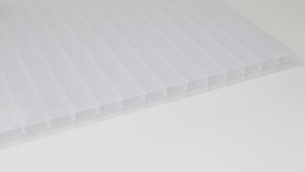 Polycarbonat Stegplatte 16 mm opal-weiß